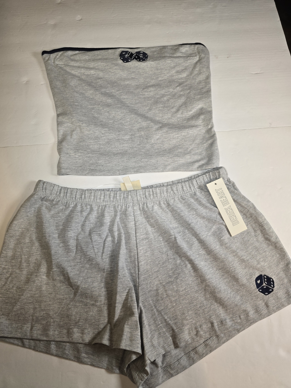 Derek Heart Heather Gray Knit Tank Top